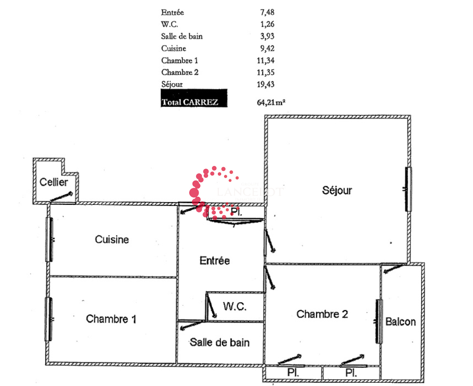 Image_14, Appartement, Sainte Foy lès Lyon, ref :833