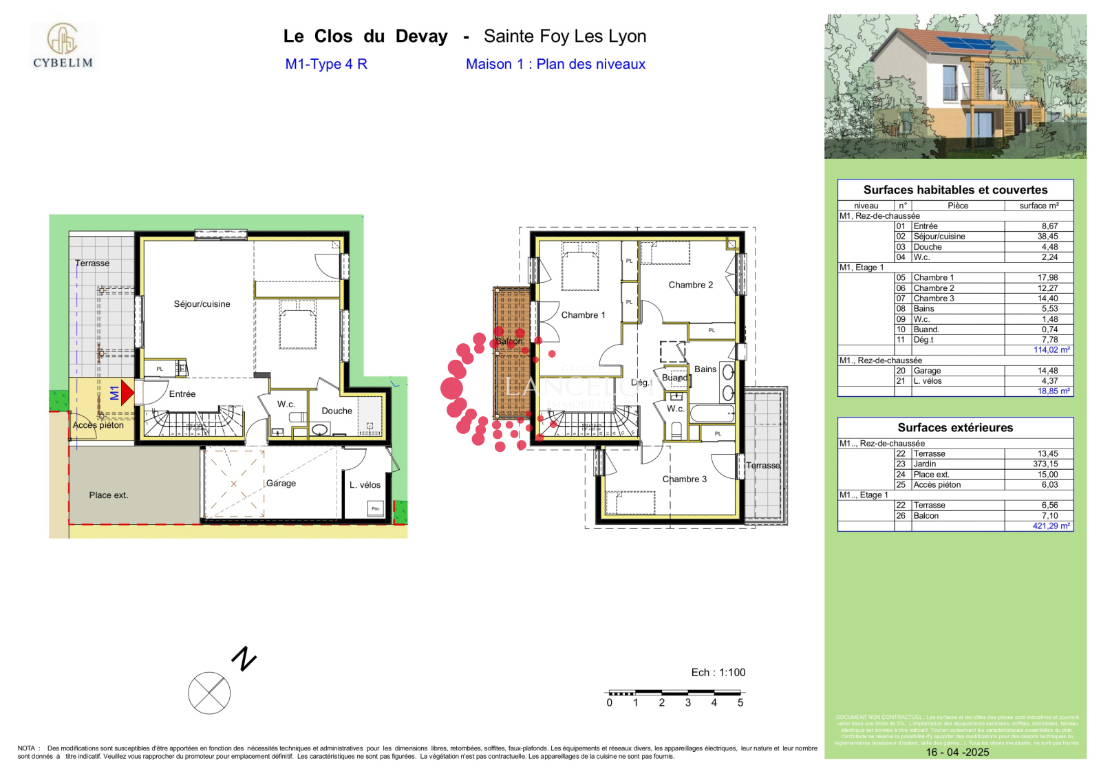 Image_3, Maison, Sainte Foy lès Lyon, ref :782