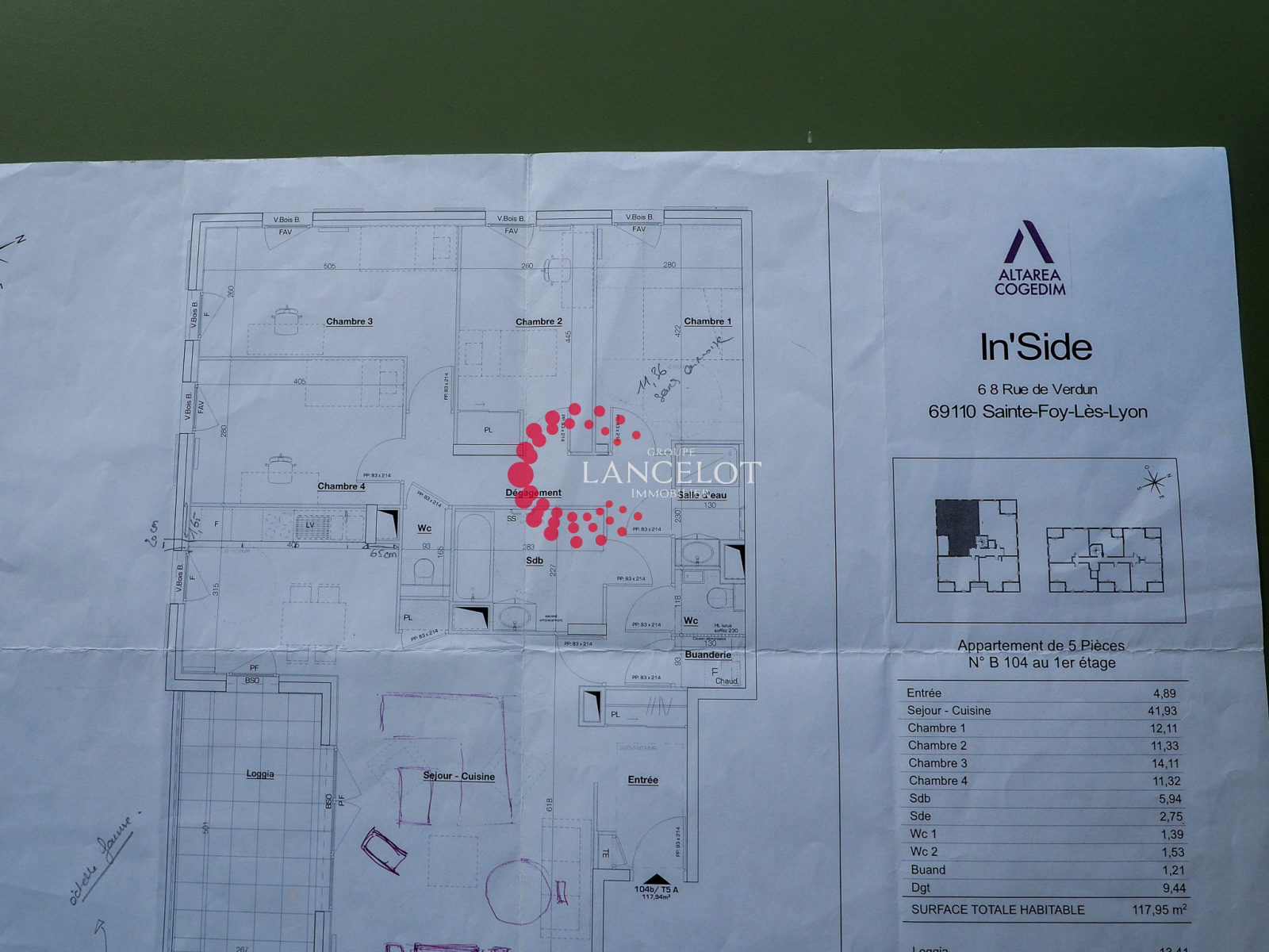 Image_14, Appartement, Sainte Foy lès Lyon, ref :513